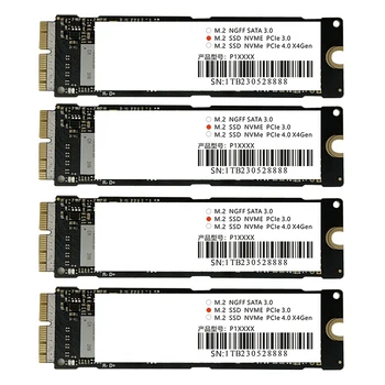 Запис на твърд диск SSD 1642-1797 MB/s SSD, 128 GB, 256 GB, 512 GB И 1 TB Четене на твърдия диск 2163-2509 МБ/с за MacBook Air Pro Изображение