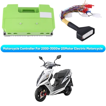 Контролер мотоциклет ND72240 240A с регенератором и Bluetooth адаптер за електрически мотоциклет QSMotor капацитет от 2000-3000 W Изображение