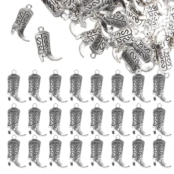 Каубойски ботуши Висулка Колие Висулки От Бижута Сплав САМ Charm Boot-Дизайнерски аксесоари Реколта Изображение