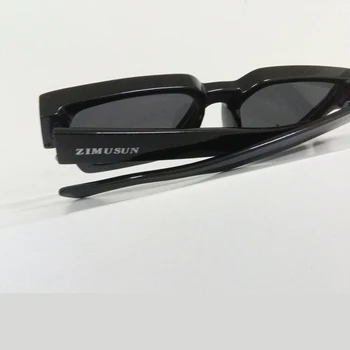 Слънчеви очила ZIMUSUN в дебелото рамки очила с квадратни рамки за жени и мъже, Модни очила Изображение