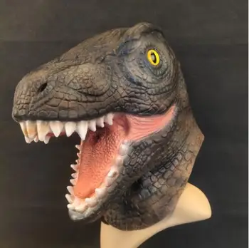 Латексова маска на Динозавър на Хелоуин, на Света на 