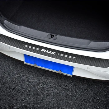 1 бр. автомобилни стикери от карбон в багажника на колата за автомобил Acura RDX Изображение