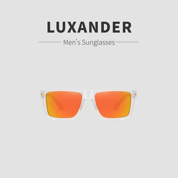 LUXANDER 2023 НОВИ поляризирани слънчеви очила за мъже, gafas de sol hombre очила 미러 선글라스 남성 Квадратни очила в стил хипи със защита UV400 Изображение