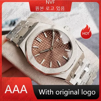 Водоустойчив кварцов часовник NF Woman 904L от неръждаема стомана 33 мм Изображение