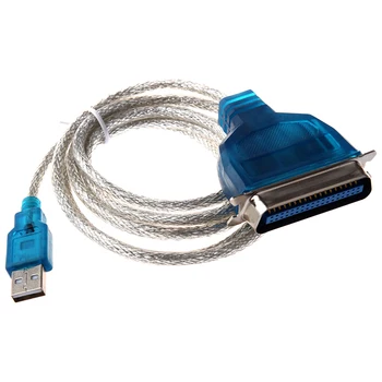 Кабел-USB адаптер за паралелен принтер IEEE 1284 КОМПЮТЪР (свържете вашия стар паралелен принтер към USB) Изображение