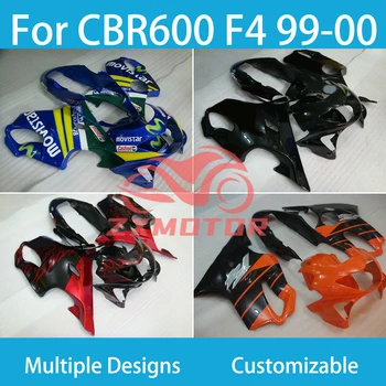 Най-продаваните обтекатели на Honda CBR600 F4 99-00 100% Са идеални за CBR600 F4 1999 2000 Изображение