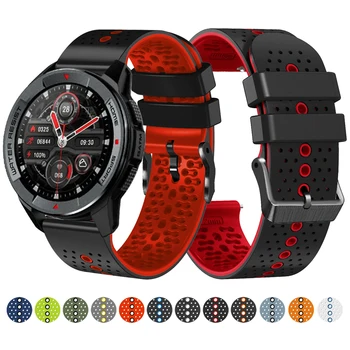 Каишка за часовник Xiaomi Mi Mibro Watch X1, Разменени гривна за смарт часа, каишка за спортните силиконови часовници Mibro Watch A1, Силикон гривна Изображение