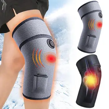 Электронагревательные Масажни коленете, За Облекчаване на Болки В Ставите на краката, терапия с инфрачервен нагревател, Възстановяване След артрит, Физиотерапевтический наколенник Изображение