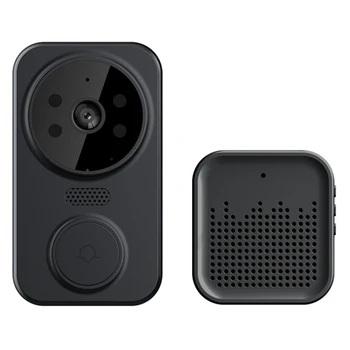 Автоматично монитора, безжично дистанционно управление, двупосочен видео домофон, Визуален звънец, безжично дистанционно управление, регулируема чувствителност Изображение