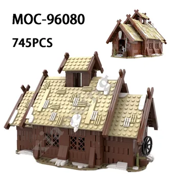 Нов MOC-96080 Ocean Story Village Mead House 745 бр. Монтиран блок за възрастни, Играчка модел, детски подарък за рождения Ден на 