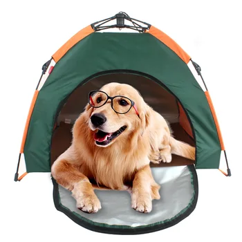 Външната Палатка за домашни любимци за Автоматично Сгъване на Котешко Къща, Собачье Гнездо, Защита от дъжд и слънце, Джобно Гнездо за домашни любимци, Автомобили Палатка за кучета Изображение