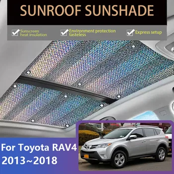 Слънчеви очила На покрива За Toyota RAV4 XA40 2013 ~ 2018 г. 2014 г. 2016 г. 2017 Люк На покрива, Слънцезащитни Топлоизолация Анти-UV Аксесоари за Автомобили Изображение