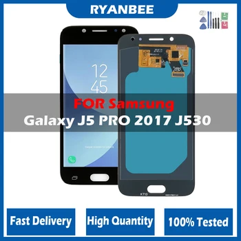 Оригиналния OLED LCD дисплей за Samsung Galaxy J530 J530F J5 Pro, LCD сензорен дисплей, Дигитайзер, J5 2017 при събирането на Изображение