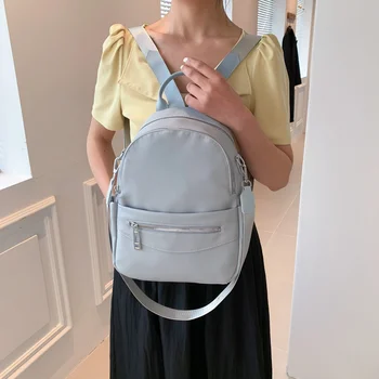 Скъпа модерна дамска Мини чанта Mochila от изкуствена кожа за момичета, раница на рамо, Женска Малка пътна чанта Изображение