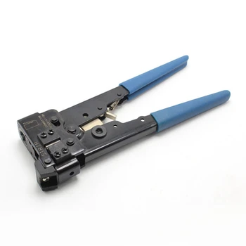 4X за RJ-45 8P8C 8P LAN Ethernet Мрежов кабел Клещи за кримпване на кабел Изображение