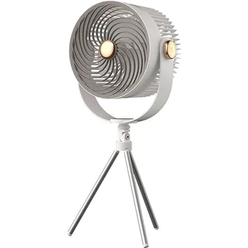 Мини вентилатор Portátil с тих Голям поток на вятъра, USB-Домашна настолна поставка, сгъваема фен Изображение