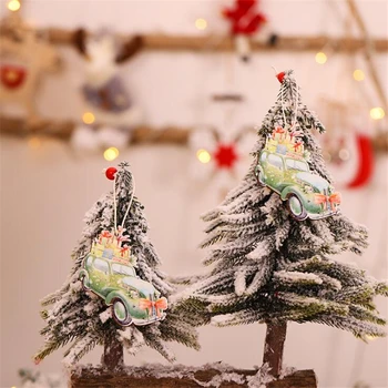 Коледна украса Творчески Мультяшные цветни Коледни украси Коледната Украса Занаятчийски Украса за дома Изображение