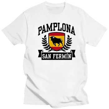 Лека тениска Pamplona San Fermin - тениска от 100% памук Изображение
