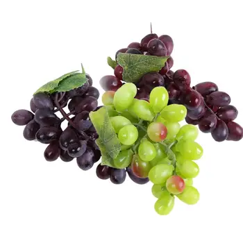 1 Връзка Фалшив грозде Изкуствени пластмасови и изкуствени плодове, Украсата на дома градина Изображение