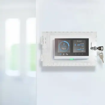 Защита на термостата Екологично чисти универсални прозрачни промишлени изделия Защита термостат монтиран на стената на корпуса на термостата Изображение