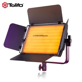 Tolifo GK-S60RGB 3200 K-5500 K CRI95 Камера Led Видеосветильник с Дистанционно управление на 2,4 G За Студийната Фотография Осветителна Лампа Изображение
