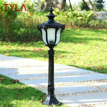Уличен лампа за косене на TYLA, led Ретро градинска лампа, Водоустойчива IP65, Начало декор, за двора, Вилата, Лампа Изображение