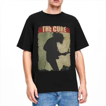 Ежедневни тениски The Cure Boys Don ' t Cry, Мъжки, женски, през Цялата деколте, риза Robert Smith от чист памук с къс ръкав, Потници в големи размери Изображение