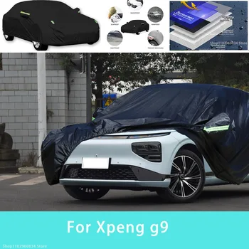 За Xpeng g9 Външна защита, пълни с автомобил сеат, Снежната покривка, козирка, Водоустойчива прахозащитен външни автомобилни аксесоари Изображение