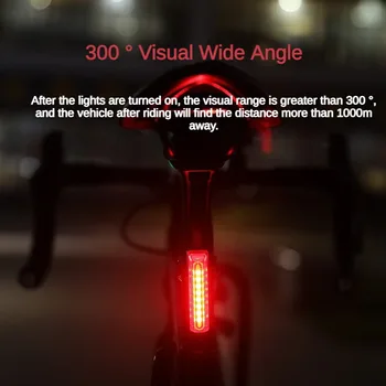 Под наем GACIRON с Интелигентен Сензор спирачка, задна светлина, сигналната лампа за наем път, Аксесоари за велосипеди с магнитно фиксиране, Изображение