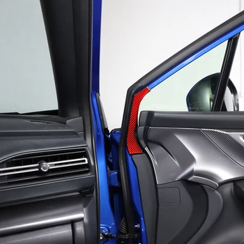 За Subaru WRX 2021-2023 Стикер за вътрешна тапицерия на вратите, Мек Автомобилен аксесоар от въглеродни влакна Изображение