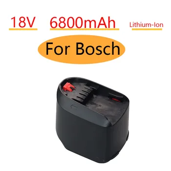 За Bosch Акумулаторна Батерия 18V 4800mAh 6800 mAh Сменяеми Батерии-Отвертка за PBA PSB PSR PST AL1830CV AL1810CV Изображение