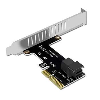 Адаптер твърдотелно устройство PCI E за СФФ-8643 PCIE X4 за SFF8643 PCI-EX4/X8/X16 NVMe SSD Странично Изображение