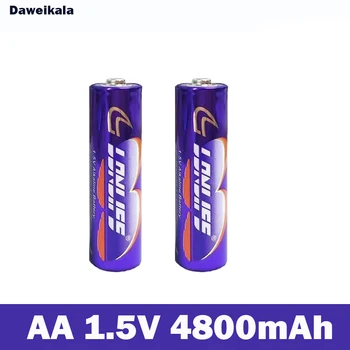 AA1.5V 4800mAh AA/AAA Батерия от 1,5 полимерна Акумулаторна литиево-йонна батерия AA/AAA Изображение