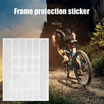 Колоездене, етикети, защита на рамки, устойчиви на надраскване Аксесоари за планински велосипеди МТБ Изображение