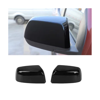 Тампон върху огледалото за обратно виждане, тампон на страничното огледало и тампон върху рамка стикер за Chevrolet Colorado GMC Canyon 2014-2022, ABS черен Изображение