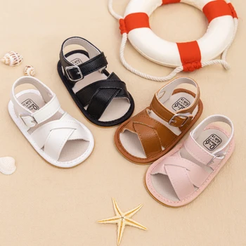 Сандали; Ежедневни обувки за малки момичета и момчета; обувки за деца на не-хлъзгава гумена подметка Изображение