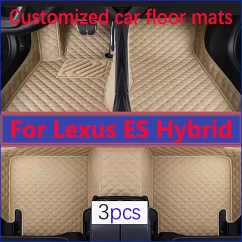 Автомобилни постелки за Lexus ES Hybrid 2021 2022 2020 2018 2019, Водоустойчив Килими, Автоаксесоари за интериор на Автомобили Изображение