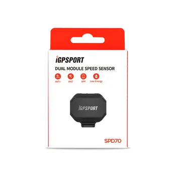 Двухрежимный сензор за скорост IGPSPORT-SPD70 с Bluetooth и ANT +, съвместима и с Caritas Bryant, Аксесоари за велосипеди, 1X Изображение