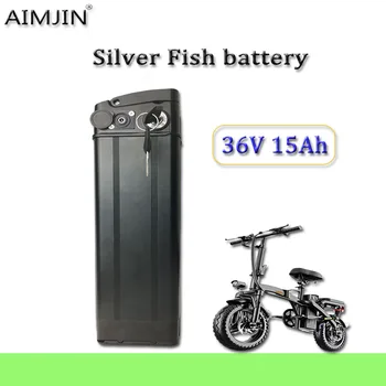 36V 15Ah За Silver Fish Ebike 500W 750W мощност 1000 w 42V 15AH BMS 18650 литиево-йонна акумулаторна батерия Изображение