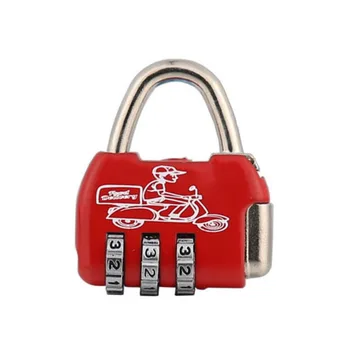 Брави Интелигентен 3-позиционен сбрасываемый брава за пътищата на багаж, противоугонный брава за куфара, Митнически заключване с парола Изображение