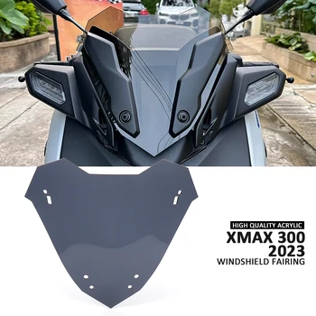 Нов Мотоциклет Предното Стъкло Опушен-син на Защитник на Предното Стъкло За YAMAHA X-MAX300 X-MAX 300 XMAX300 XMAX 300 2023 Изображение
