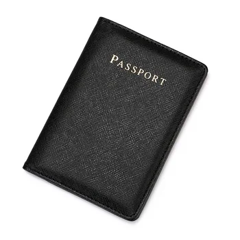 Креативен мъжки портфейл от изкуствена кожа, чанта за паспорт, лична карта, стойка за кредитни карти, Мултифункционален портфейл с нулева промяна, корица за документи, Кожени скоби за карти Изображение