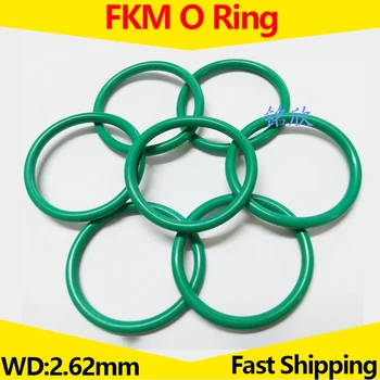 О пръстен FKM Ремонт ограничаване на пръстени Рамка Elips Полагане на оборудване запечатване миене WD 2,62 мм ID 6,02 мм-247,32 мм Изображение