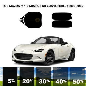 Предварително третираните нанокерамический автомобилен комплект за UV-оцветяването на прозорци, Автомобили фолио за прозорци на MAZDA MX-5 MIATA 2 DR CONVERTIBLE 2006-2015 Изображение