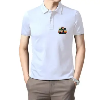 Облекло за голф мъжки Popeyes Gym Реколта тениска с къси ръкави в ретро стил за мъже Изображение