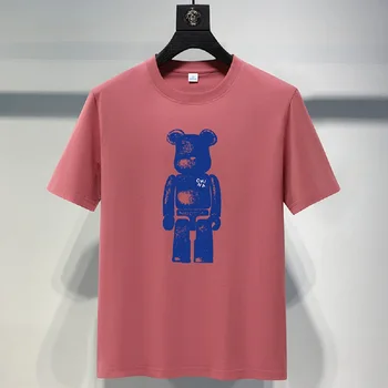 Тениска с Аниме Harajuku, Алтернативна Готически Дрехи, Пънк-Графична Риза в стил Хип-Хоп за Мъже, Лятна Градинска Облекло 2023, Тениска Оверсайз Изображение