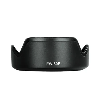 Сенник за обектив обектив EW-60F, приложима към Canon EOS M5 M6 Micro Single EF-M 18-150 мм е аксесоар за обектив 55 мм Изображение