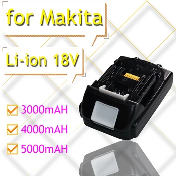 За Makita 18V 3000/4000/5000 mAh 21700 5J литиево-йонна батерия Подходяща за лаптопи 18V Изображение