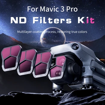Набор от филтри за обектива на камерата DJI Mavic 3 Pro Filter Drone UV CPL/ND8/16/32/64 Аксесоари от оптично Стъкло с поляризация неутрална плътност Изображение