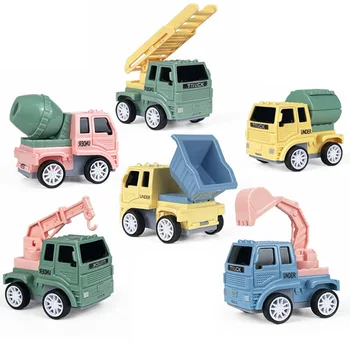Креативен Миниатюра Камион За товарене и разтоварване на Пластмасови играчки за камиони 